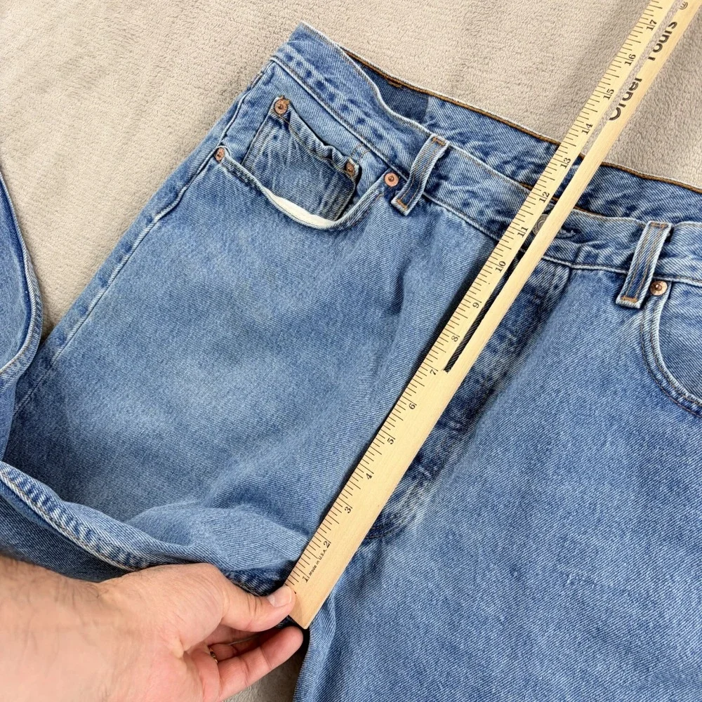 Vintage Levis 501 Jeans Men 38x32 (Fits 36x31) Button Fly Distressed Made in USA